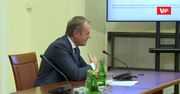 Donald Tusk przed komisją ds. Amber Gold