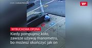 Oto co się stanie, jeśli nie użyjesz ciśnieniomierza przy pompowaniu koła