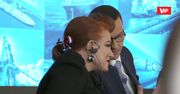 Pogawędka Morawieckiego z Georgette Mosbacher