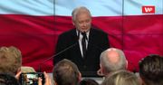Błyskawiczny komentarz Jarosława Kaczyńskiego do sondażowych wyników wyborów