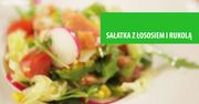 Sałatka z łososiem i rukolą