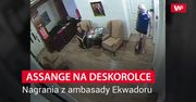 Co Assange robił w ambasadzie. Nagranie kamer ochrony