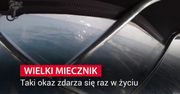 Złowił wielkiego miecznika