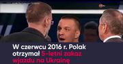 Polak pobity w rosyjskiej telewizji za "czerwonych faszystów"