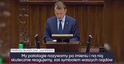 Błaszczak do PO o ośmiorniczkach i miotle