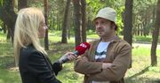 ''Najlepszy'' - wywiad z Arkadiuszem Jakubikiem na planie filmu
