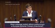 Straszy czy przestrzega? Beata Szydło o uchodźcach