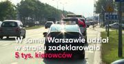 Strajk taksówkarzy. Internauci wściekli przez utrudnienia na drogach