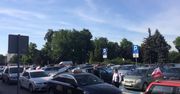 Wrocławscy taksówkarze protestują przeciwko Uberowi