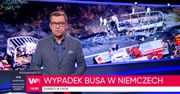 Wypadek autokaru w Niemczech. Nie żyje 18 osób