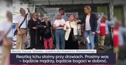 Protest przed Sejmem. Przemówienie uczestniczki Powstania: "Bądźcie mądrzy, walczcie, ale bez broni"