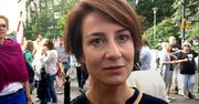 Maja Ostaszewska protestuje
