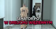 Rulewski w Senacie w więziennym drelichu. "Kraj zamienia się w zakład karny"