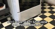 Do czego służy szuflada pod piekarnikiem?