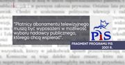Abonament RTV. Zobacz, jak PiS zmienia zdanie