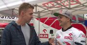 Maciej Giemza zaimponował. Najszybszy pomimo upadku