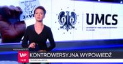 Skandaliczne słowa naukowca z UMCS
