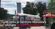 Samolot w centrum Warszawy. Właściciel działki: "Chcę im zohydzić ten plac"