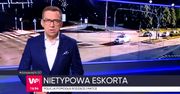 Policjanci eskortowali rodzącą do szpitala