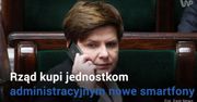 Rząd kupuje telefony. Przetarg na smartfony za 3 mln zł