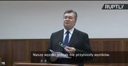 Wiktor Janukowycz broni się: "Nie wydałem rozkazu użycia broni!"