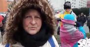 Uczestniczka Marszu Niepodległości