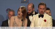 Ryan Gosling i Emma Stone ze Złotymi Globami  za "La La Land"