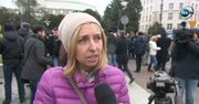 Protest dziennikarzy pod Sejmem. "Dobrych warunków do pracy nie ma od wielu lat"