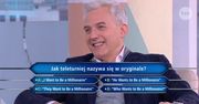 Urbański o "Milionerach": "To nie jest teleturniej dla fizyków kwantowych"