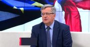 Bronisław Komorowski o protestach przeciwko rządowi