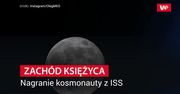 Niezwykły widok z ISS. Księżyc jakby się rozpadał