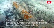 Zatonął z diamentami i perłami. Sprawdź, co odsłoniły podwodne piaski