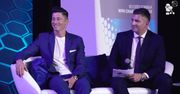 Lewandowscy cali na niebiesko świętują sukces swoich szamponów (WIDEO)