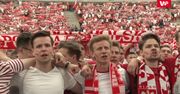 Mundial 2018. Polska - Senegal. Hymn na Stadionie Narodowym w Warszawie