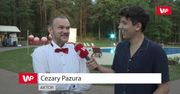 Cezary Pazura z sentymentem o pracy na planie z córką Bogusława Lindy. "Dzieci rosną"