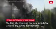 Pożar "Mordoru" w Warszawie