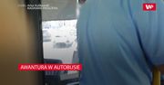 Kłótnia kierowcy z pasażerem w autobusie warszawskiej komunikacji miejskiej