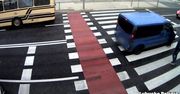 Potrącił chłopca na pasach. Zobacz nagranie z monitoringu