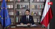 Trzaskowski komentuje słynne zdjęcie z Jakim. "Nagle pokochał flagę unijną"