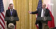 Trump o UE na konferencji z Dudą