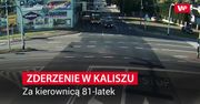 Koszmarny wypadek na skrzyżowaniu w Kaliszu. Za kierownicą 81-latek