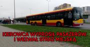 Kierowca wyprosił pasażerów z autobusu przez bezdomnego