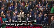 Sejm uczcił śmierć Piotra S. Tylko Krystyna Pawłowicz się wyłamała