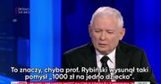 Jarosław Kaczyński w TVP Info: to ja wymyśliłem "500+"