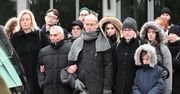 Łukaszewicz, Mozil i Gliński na pogrzebie Aliny Janowskiej