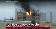 Pożar na warszawskim Powiślu. Spłonęło mieszkanie
