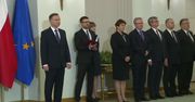 Dymisja Beaty Szydło, Morawiecki na premiera. Uroczystości w Pałacu Prezydenckim