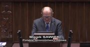 Sawicki: sami wstydzicie się własnej ustawy