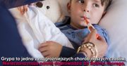 Dziwna wysypka u dziecka była objawem grypy. Matka ostrzega innych