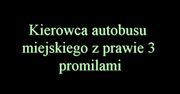 Kompletnie pijany kierowca autobusu w Jastrzębiu-Zdroju. 3 promile i woził pasażerów